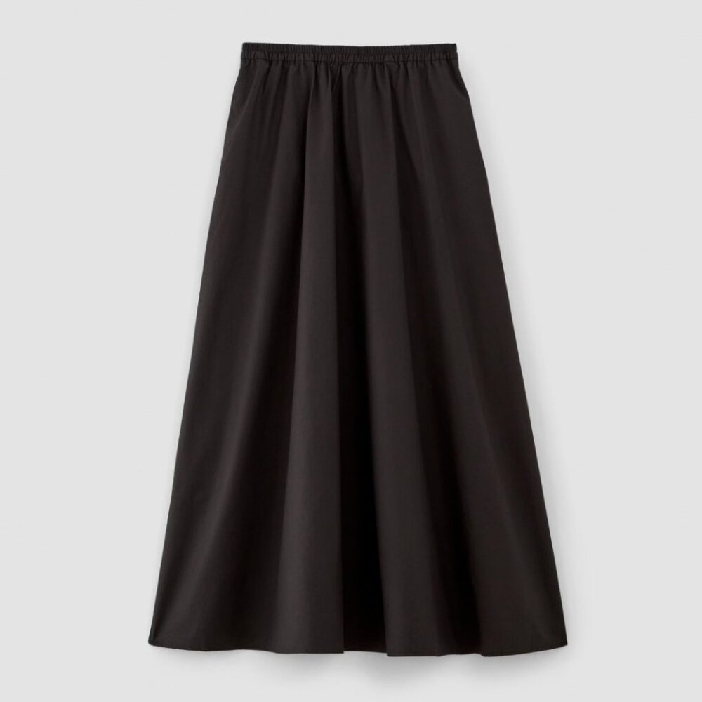 Everlane Black Maxi Skirt